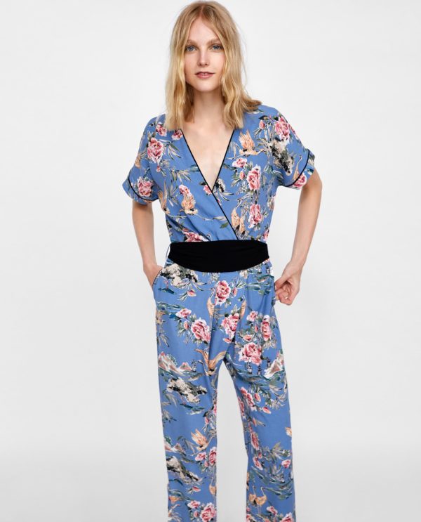 Combinaison D\'été Zara En Viscose – Taille XS (34/36) – État Parfait