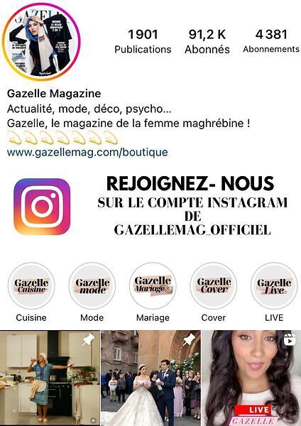 Gazellemag : Le magazine de la femme maghrébine